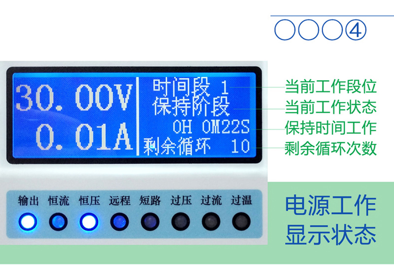 可程控直流稳压电源参考图
